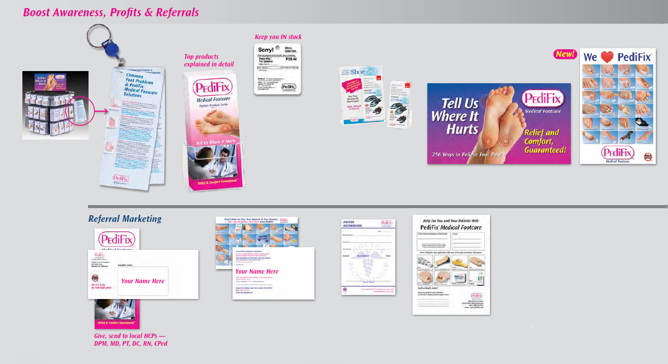 Marketing tools that boost awareness, profits & referrals.